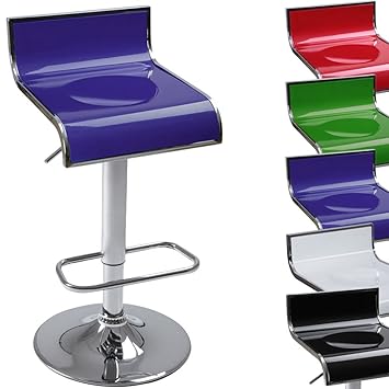 Miadomodo Barhocker Tresenhocker Küchenhocker um 360° drehbar mit