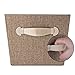Creative Scents Fabric Decorative Storage Basket (Sand Dunes)
