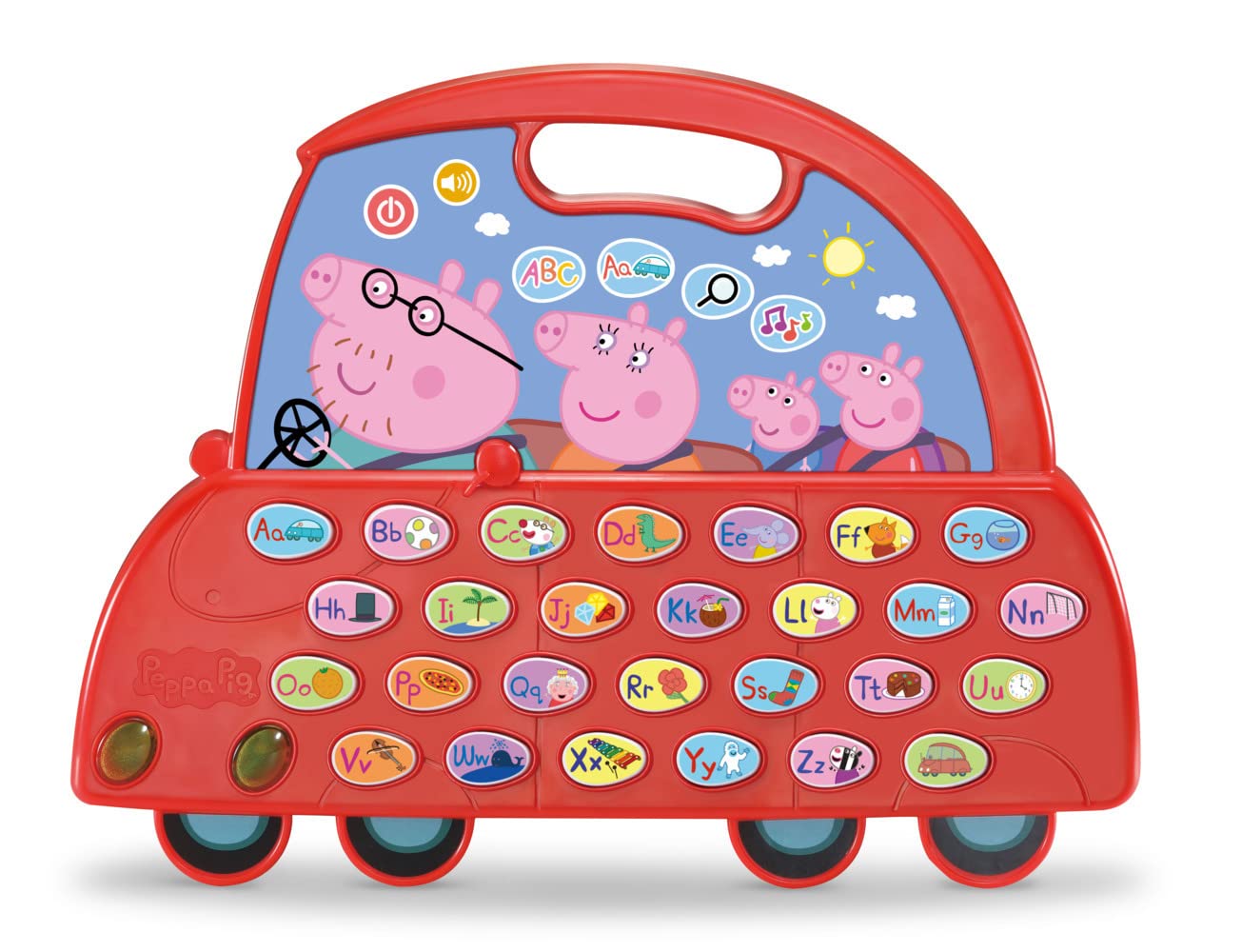 Vtech 80-530604 Peppas Alphabet Board Peppa Pig Toddler Toy, Pig, Learning, Learning Content : Letters, Letters Sound, Vocabulary, Alphabet Order, Initial Letters