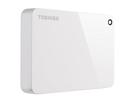 Toshiba Canvio Advance HDTC940XW3CA Externe Festplatte (4 TB, USB 3.0) Weiß