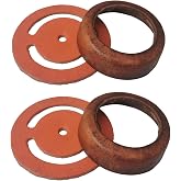 Pumps Leather Pitcher Pump Repair Kit Lower Valve &amp; Cup Leather for Pitcher Spout Pump Hand Press Pump(2 Sets)