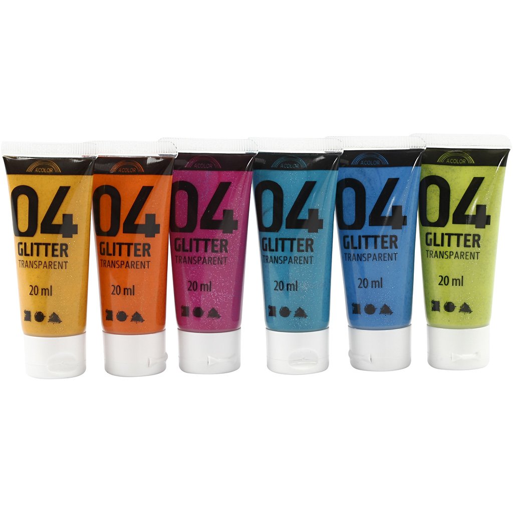ACRYLFARBE 6X20 ML SORTIERTE F