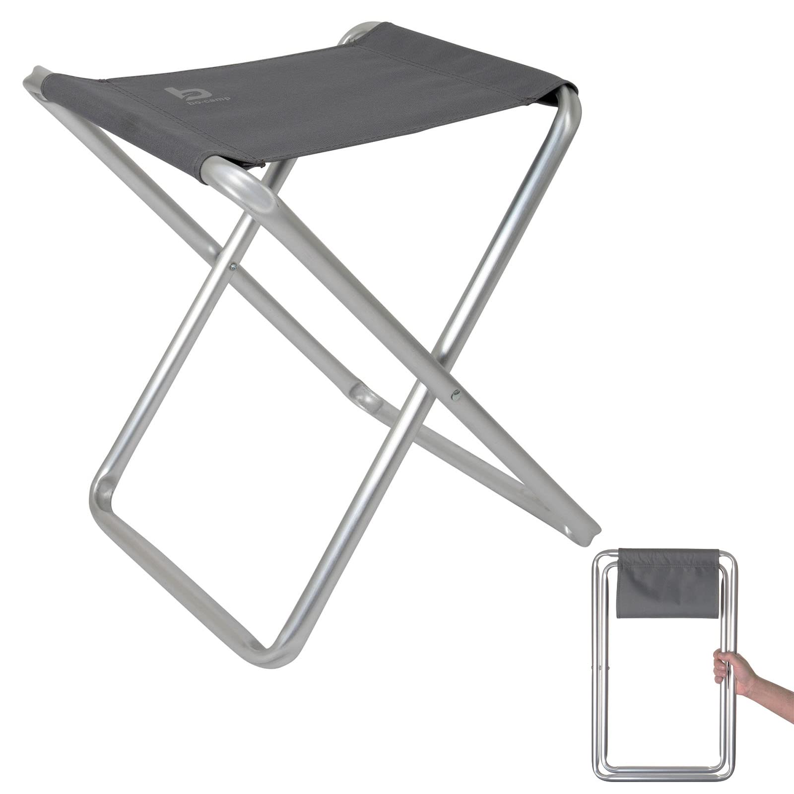 Bo-Camp - Stool - Aluminium