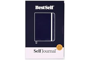 BESTSELF CO. BestSelf 13-Week Productivity Journal with Prompts, Undated Planner and Guided Journal for Women and Men, Midnight