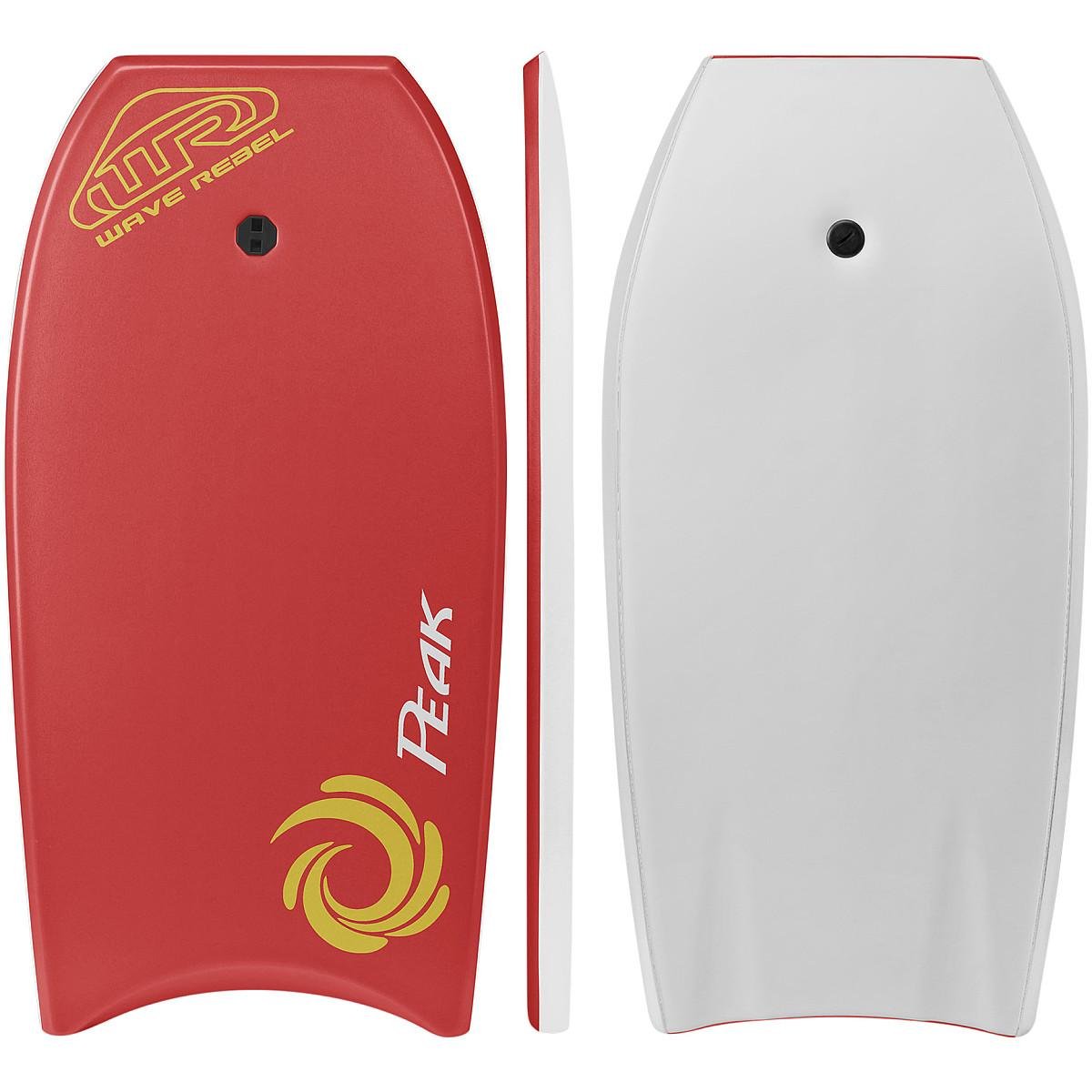 Wave Rebel Peak 39" Bodyboard Size 39 Inches Red Sports