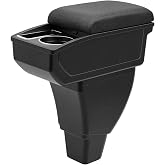YJYWZH Armrest Box for Toyota Scion xB 2004-2006 Accessories, Black Thread | Car Center Console Box, Double Layer Storage Space, with Cup Holder &amp; Phone Holder, Easy Installation, Elbow Support