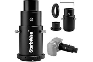 Starboosa Telescope Camera Adapter - for Prime-Focus Or Eyepiece-Projection Photography - Camera Adapter for Nikon SLR Camera