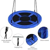 Dripex Nest Swing Children's Tree Swing Seat 100cm Oxford Blue 150 kg view 4