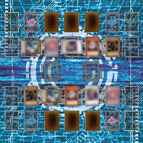 For Yu-gi-oh Card Diadia 60x60cm Rubber Play Mat Egypt Mural Style Competition Pad For Yu-gi-oh Card (B)