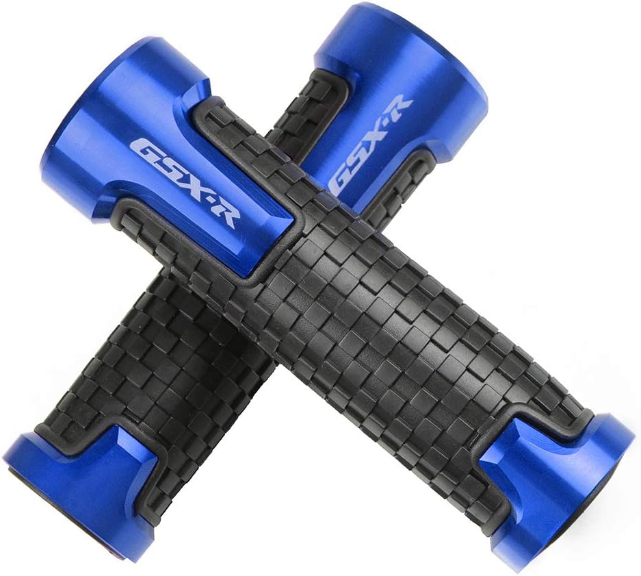 Poignées Guidon Moto Majatou - Silicone Noir 22mm Universel - Antidérapant Et Confortable