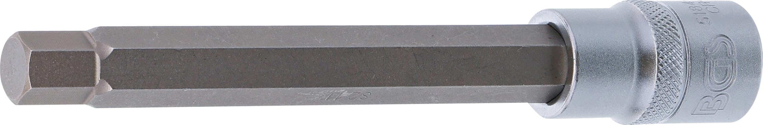 BGS 5184-H11 | Bit Socket | length 140 mm Drive | 12.5 mm (1/2") Drive | internal Hexagon 11 mm — image 1