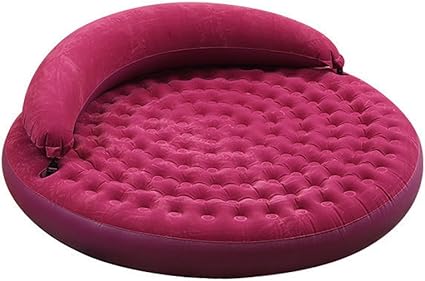 round inflatable bed