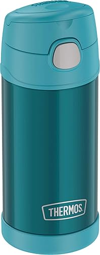 Thermos Funtainer 12 Ounce Water Bottle blue and teal