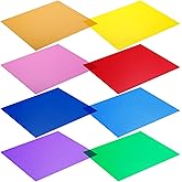 Neewer 12 x 12 inches 8 Packs Transparent Color Correction Lighting Gel Filter in 8 Colors