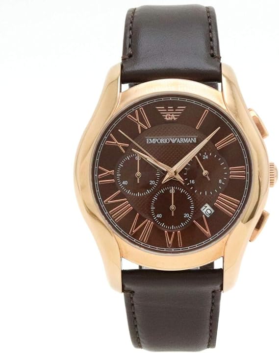 Amazon エンポリオ アルマーニ Emporio Armani クロノグラフ ブラウン文字盤 Pgp 革ベルト メンズ Qz クォーツ 腕時計 Ar 1701 Ar1701 中古 メンズ腕時計 腕時計 通販