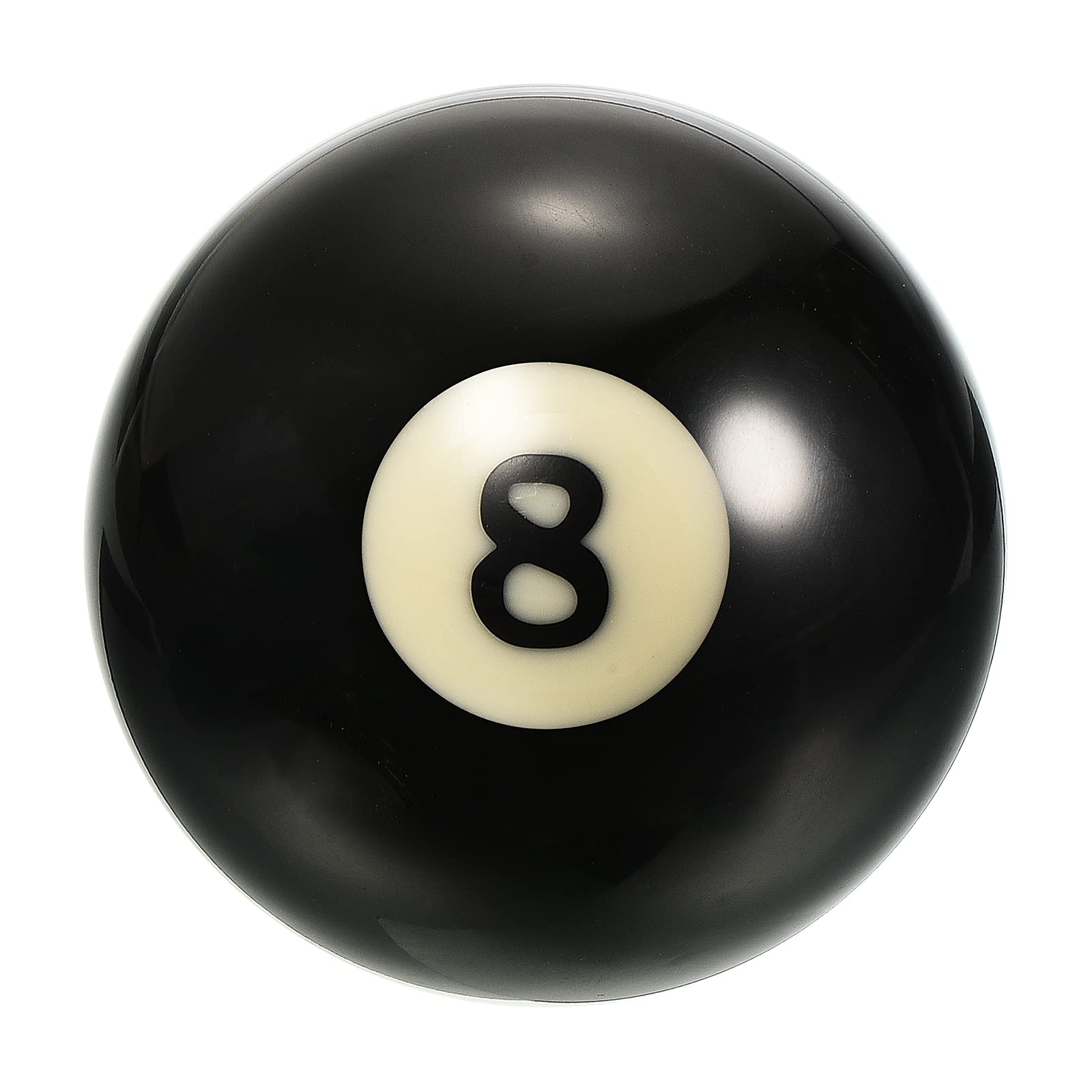 PATIKIL 2-1/4" #8 Ball Billiard Replacement Ball, Pool Table Ball Pool Ball Standard Regulation Size for Billiard Room Game Room, Black