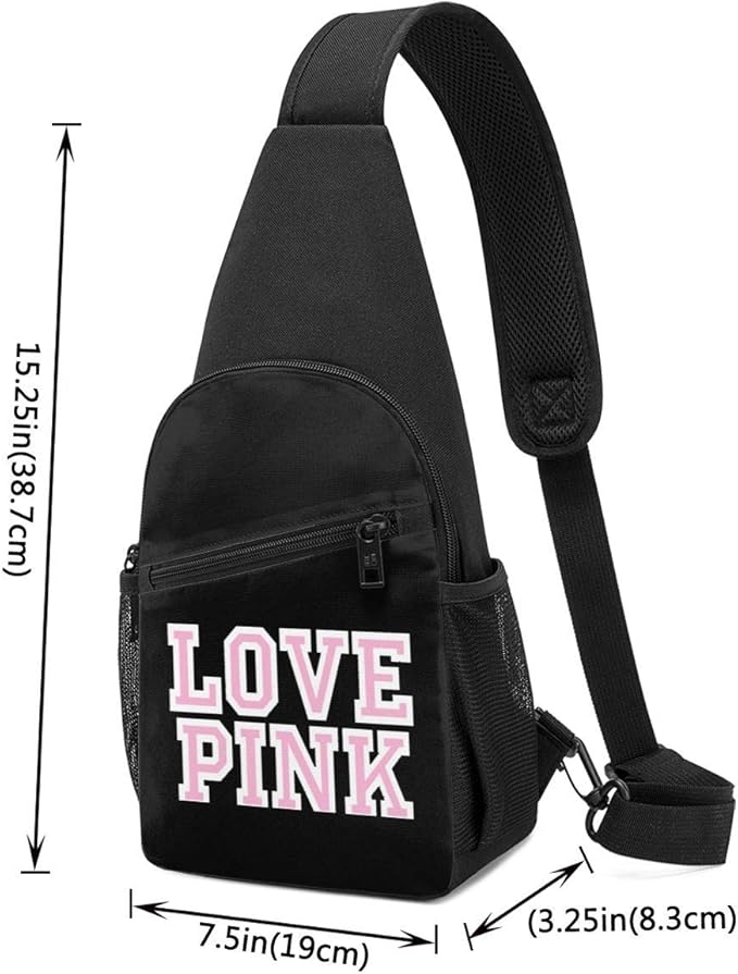 love pink backpack