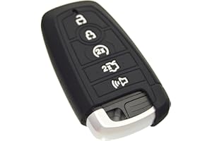 ZORRATIN Silicone Key Fob Cover for Ford F150 Mustang Explorer Expedition Escape Edge Bronco Transit Maverick and Lincoln Navigator Nautilus Aviator Corsair