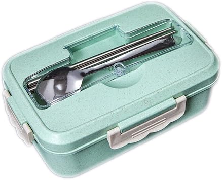 ZHANGCHUNLIN Cajas Bento Paja De Trigo De Calidad Alimentaria Fiambrera