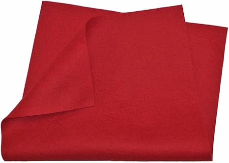 100/% Merino Wool Craft Felt BLACK 8/&rdquo; x 12/&rdquo; sheet