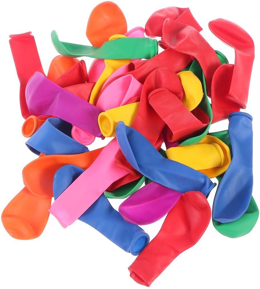 LovesTown Carnival Games Darts Balloons, 500PCS Circus Decorations Christmas Balloons Water Balloons with 10PCS Darts for Carnival Party Supplies: Toys & Games