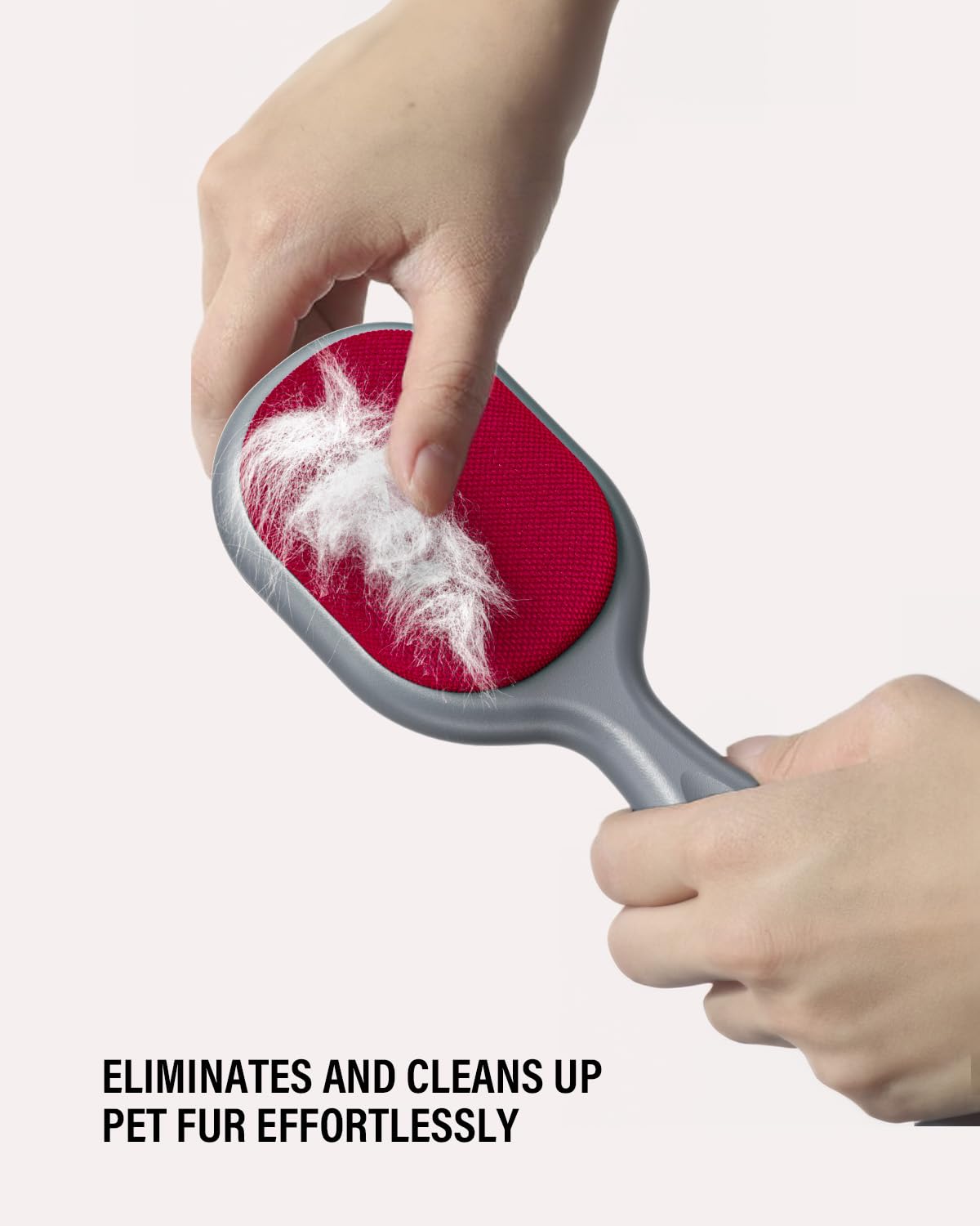 VASSON Double-Sided Lint Brushes, Classic Velvet Brush for Furniture and Clothing, Ideal for Pet Hair Removal