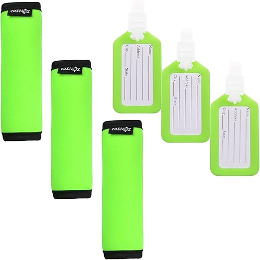 neoprene luggage tags