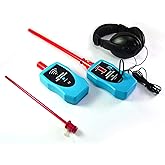 allsun Ultrasonic Leak Detector Diagnostic Stethoscope 36-44kHz Air/Contact Probe,Kit w/Rotary Volume,Tone Generator,Find Vacuum Gas Seal Faults,Auto&amp; Industrial Leak Detection Tool