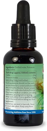 Health Leads Lugols 12% Iodine Solution 30ml True 12% Liquid + Bulb Pipette view 3