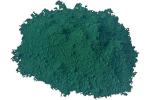 EASTCHEM Green Iron Oxide Powder - Pigments for Artistic and Decorative Painting, Concrete, Clay, Cement, Art, Decor, Painting, Masonry and Paint Products(100g/3.5oz)