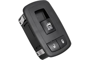 Passenger Side Power Window Switch Bezel Compatible with Dodge RAM 1500 2019-2024 Right Front Door Switch Replaces 68320751AA