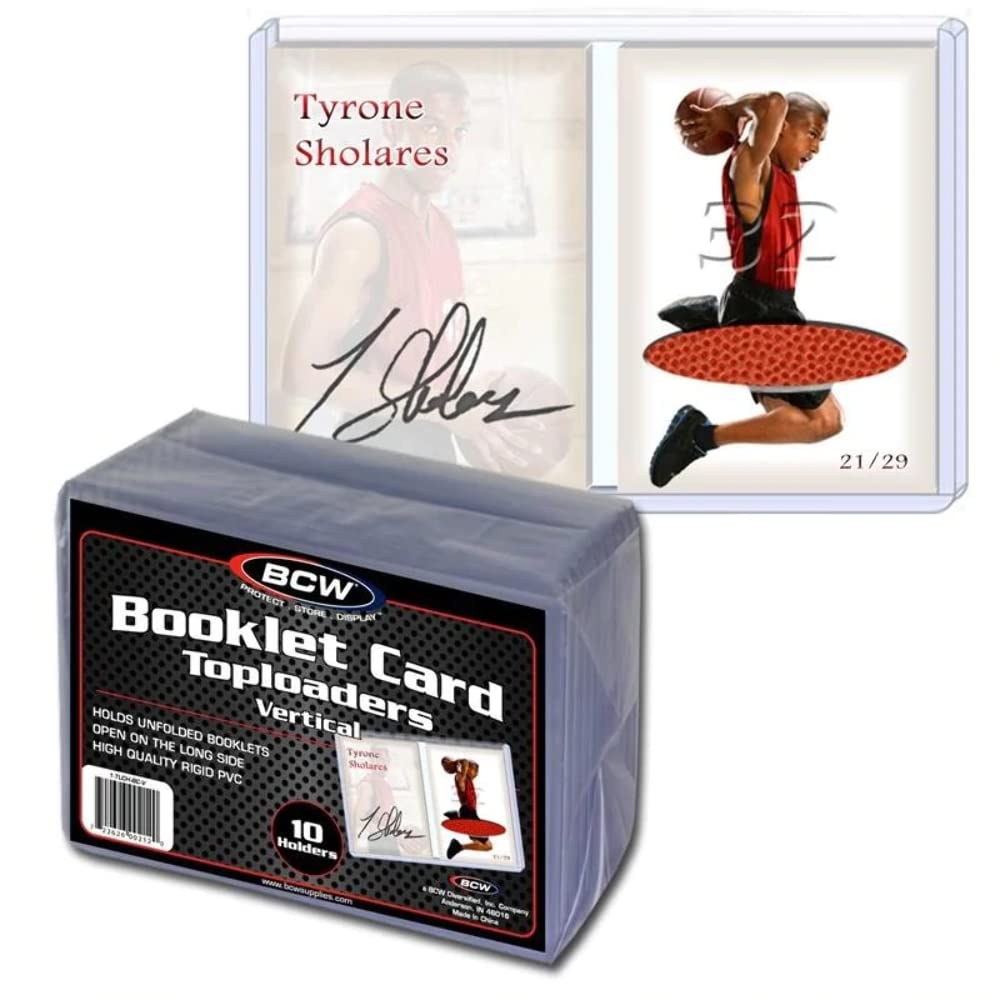 BCW 1-TLCH-BC-V Booklet Card Topload, Vertical