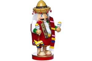 KURT S. ADLER Kurt Adler 10.25-Inch Mexican Nutcracker Tablepiece - Chubby Collection