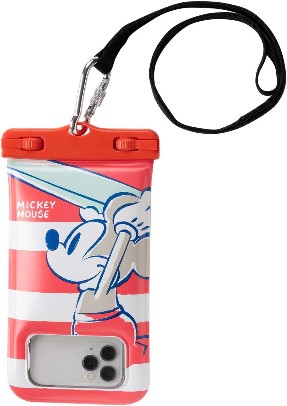 Amazon Co Jp Divaid 防水ケース スマホ用 Iphone ディズニー 防塵 Ip68 フローティング ミッキーマウス サーフ 家電 カメラ