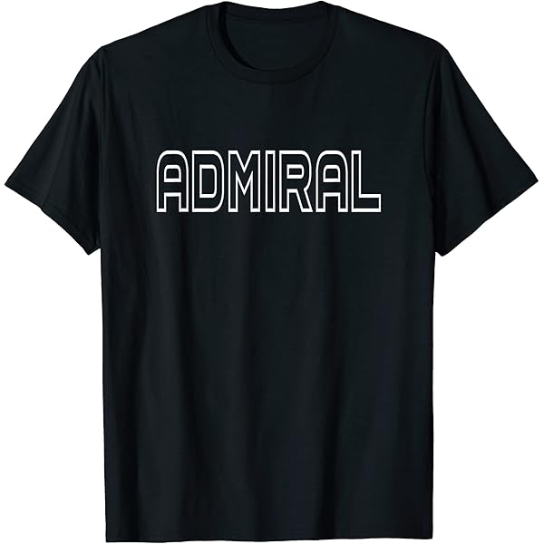 Admiral Tシャツ Mサイズ Amazon.com: Admiral T-Shirt : Clothing, Shoes & Jewelry