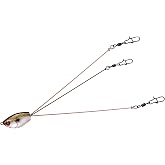 Yum Lures Yumbrella 3 Wire Rig, Multi, One Size
