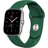 Amazon.com: Correa de silicona para Amazfit GTS 3/2/2e/GTS2 Mini/GTR 1.654  in/1.850 in/GTR 3/3 Pro/2/2e Sport Watch Bracelet : Ropa, Zapatos y Joyería