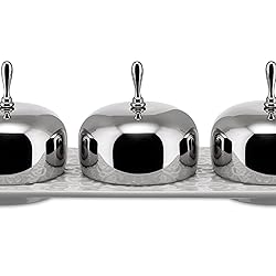 Alessi "Dressed" Three-Section Jam Tray in