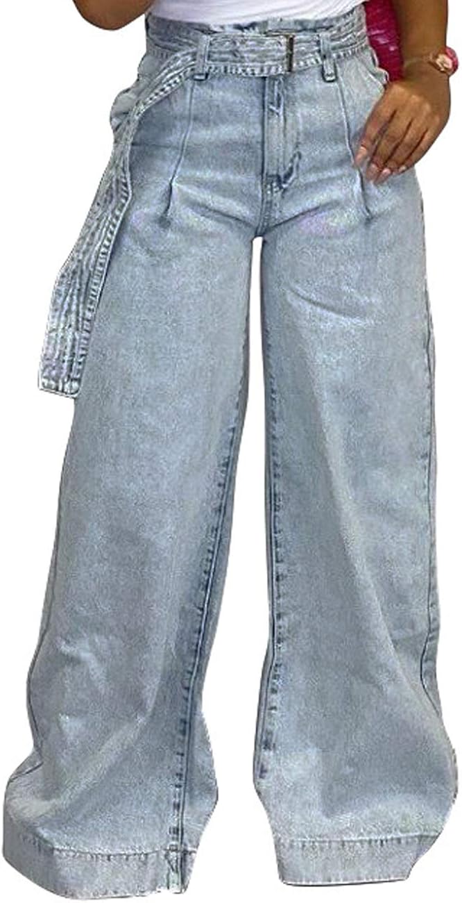 light blue relaxed fit jeans