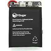 PiSugar 3 Plus Portable Pwnagotchi Power Management for Raspberry Pi 3B/3B+/4B Model (Not Include Raspberry Pi)