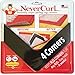 iPrimio NeverCurl Best V Shape Design Gripper to Instantly Stops Rug Corner Curling. Safe for Wood Floors. for Indoor & Outdoor Rugs - Not an Anti-Slip pad - Made USA - Patented primary