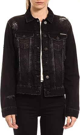 jaqueta jeans black