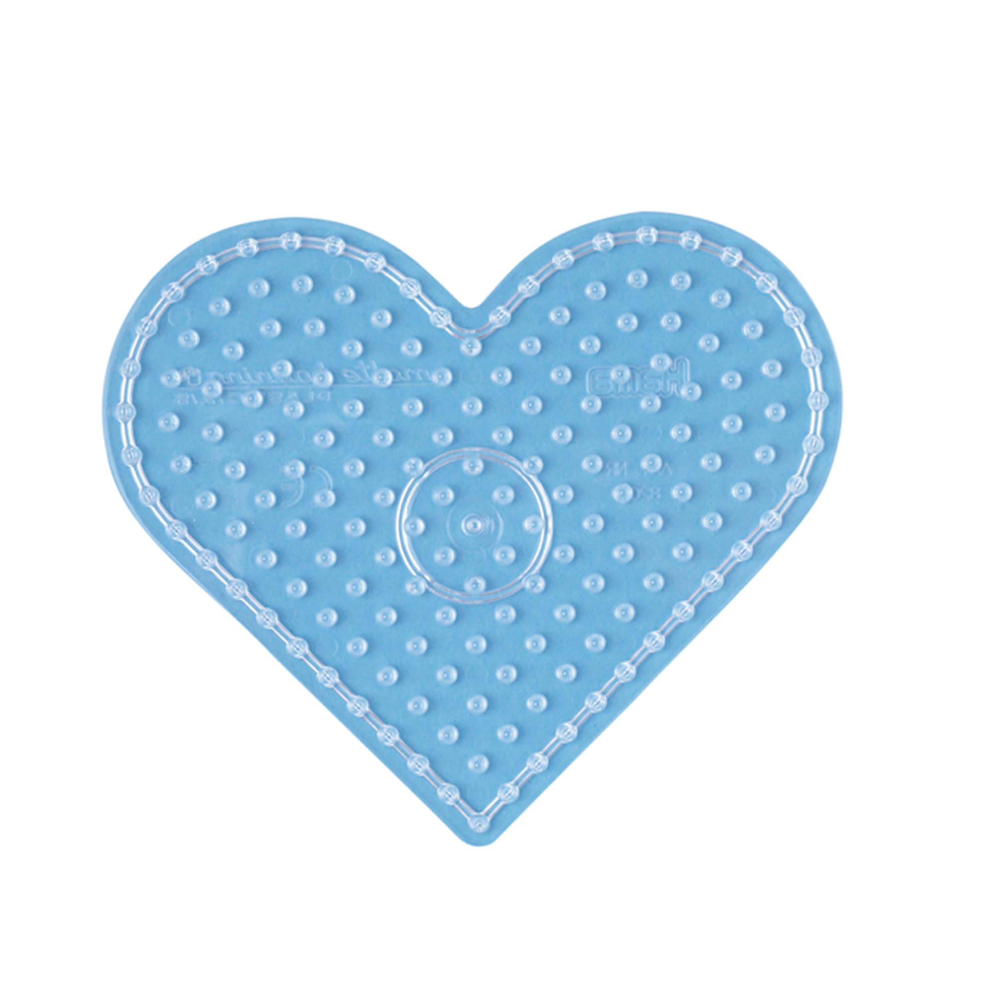 Hama Maxi Transparent Pegboard Hart