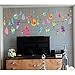 Kaimao Colorful Creative Dream Catcher Feathers Wall Stickers Art Decal Murals Removable Wallpapers for Home Decoration