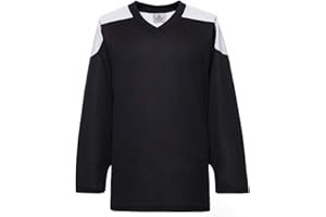 EALER H100 Series Blank Ice Hockey Practice Jersey League Jersey for Men and Boys - Senior and Junior - Adult and Youth
