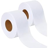 XMJY 2 Rolls 2-Inch Fusible Batting Tape for Quilting, 30 Yards | White Fusible Seam Tape Bonds Batting Securely for Quilting, Sewing and Patchwork with Smooth, Even Seams