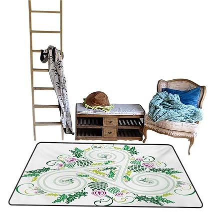 Amazon Com Hariiuet Bedroom Carpet Celtic Three Legged