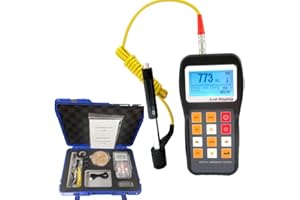 SUNNYSONG Portable hardness testers can measure materials: steel and cast steel, alloy tool steel, gray cast iron, ductile iron, cast aluminum alloy, copper-zinc alloy (brass), pure copper, forged steel (KH180)