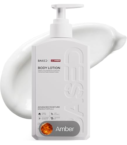 Amazon.com : BASED Body Lotion with Ceramides - Santal Scent Men's