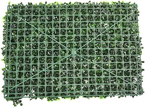 Yunn Artificial Ivy Leaf,Plastic Privacy Fence Garden Screen Greenery Wall, Landscaping Fake Turf Plant Wall,Thoroughwort Lawn Background Decorations
